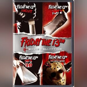 Fri The 13th 4 Movie Collection  (BRAND NEW)